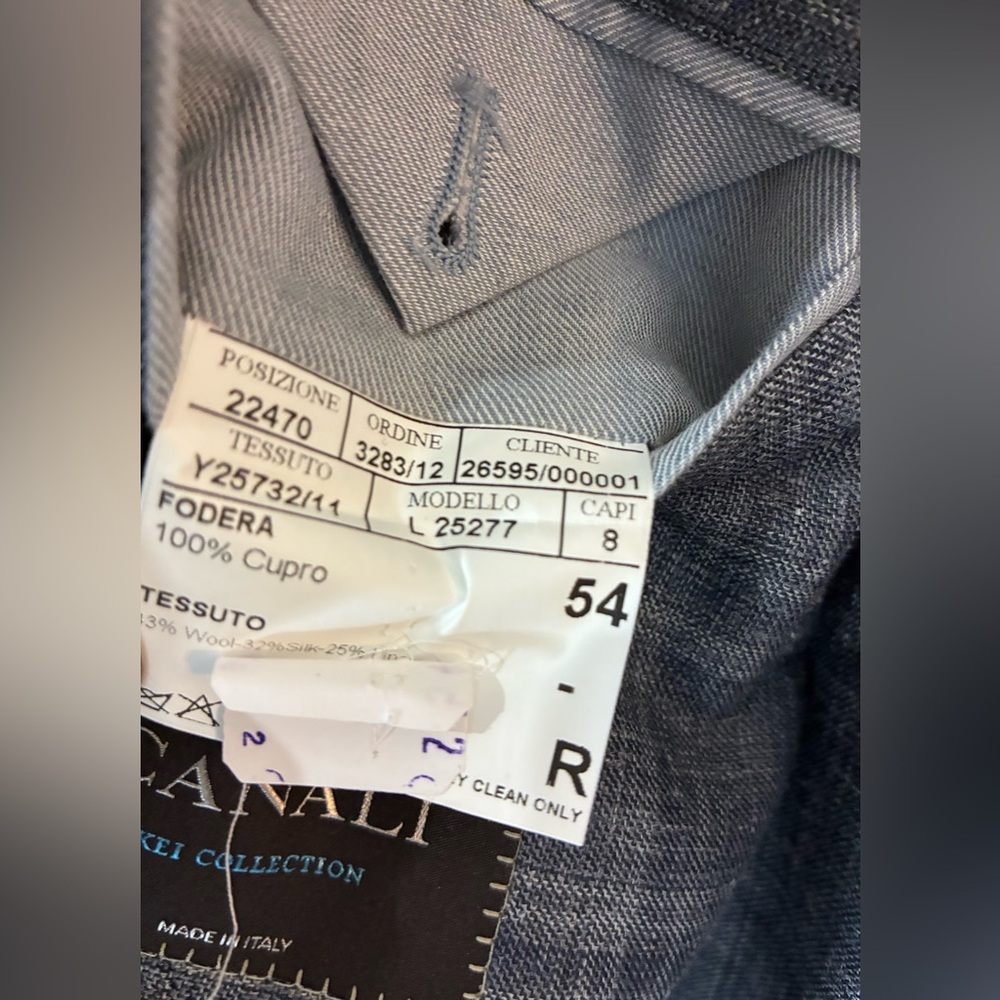 Canali Kei Plaid Wool Single-Breasted Sport Coat - Picture 6 of 11